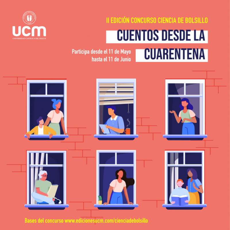 CIENCIA: CONCURSO “CIENCIA DE BOLSILLO” INVITA A ESCRIBIR SOBRE LA CUARENTENA