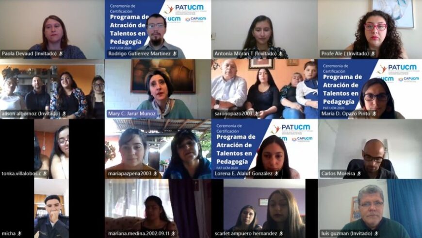 34 ESTUDIANTES DE CUARTO MEDIO PODRÁN ESTUDIAR  PEDAGOGÍA GRACIAS A PROGRAMA DE ATRACCIÓN DE TALENTOS