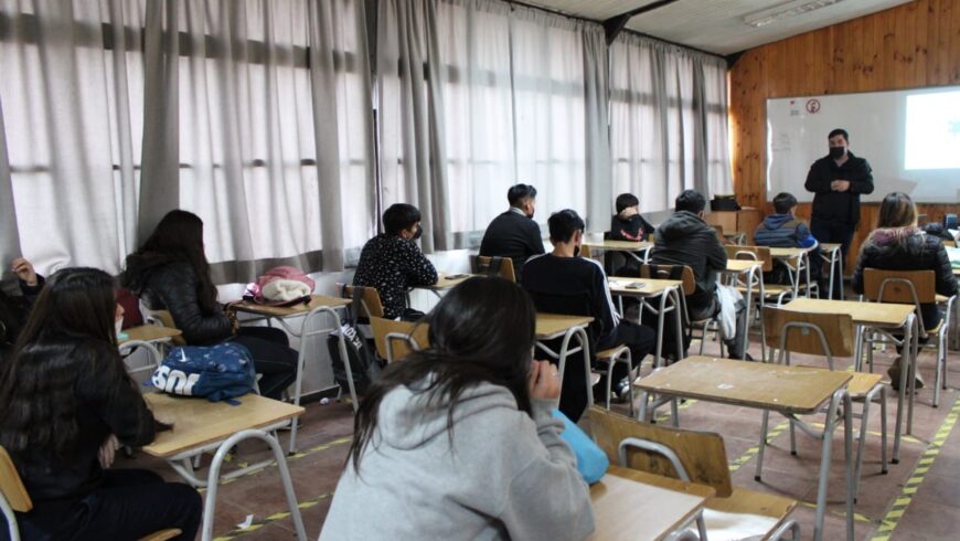 UCM REALIZÓ PRESENTACIÓN DEL PROGRAMA PACE EN ESTABLECIMIENTOS EDUCACIONALES DE LA REGIÓN