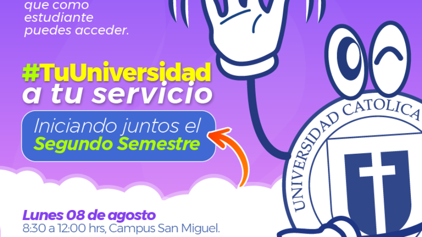 UCM REALIZARÁ FERIA INFORMATIVA DE BIENVENIDA II SEMESTRE UCM