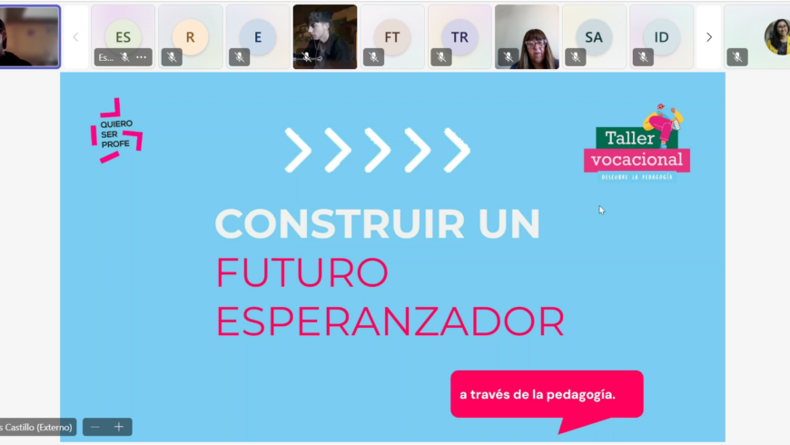 Futuros docentes participan en taller sobre los desafíos y satisfacciones de la profesión