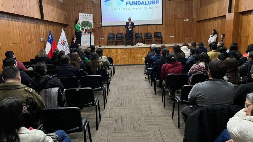 PARI UCM participó en la inauguración de la nueva sede de la Fundación Lucha contra la Rinitis Pigmentosa en la Región del Maule